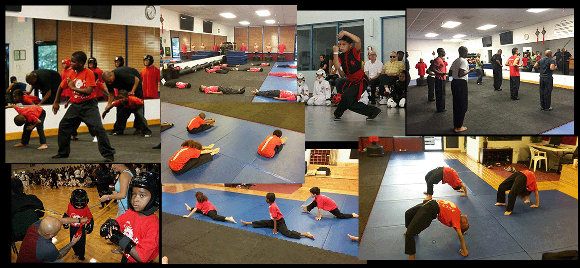 A collection of PTC ZONE students practicing, learning, and training together